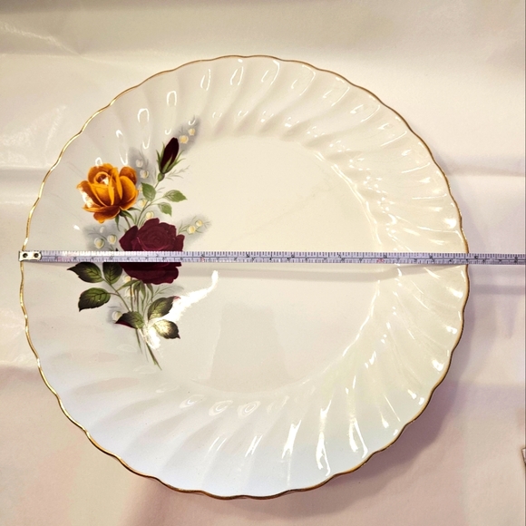 Set of 4 vintage dinner plates by Myott. - Picture 2 of 4